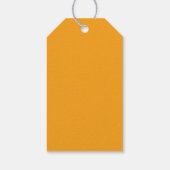 Festive Holiday Grid Pattern Geschenkanhänger (Rückseite)