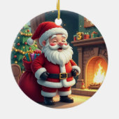 Festive Holiday Home Accent - Christmas Decorative Keramik Ornament (Hinten)