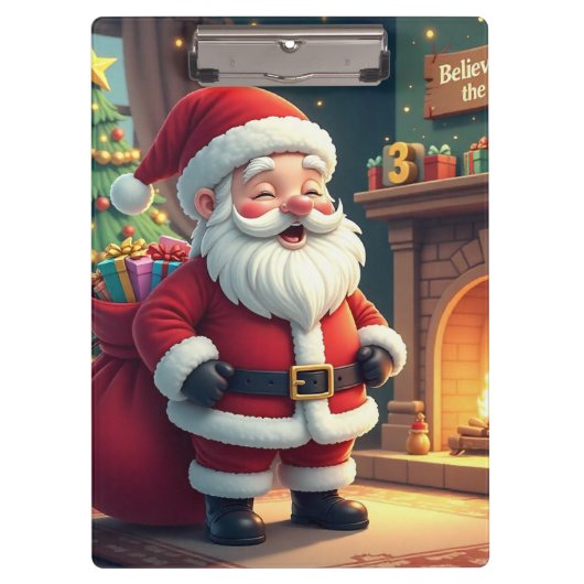 Festive Holiday Home Accent - Christmas Decorative Klemmbrett (Vorderseite)