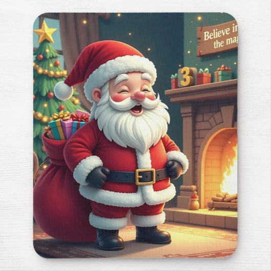 Festive Holiday Home Accent - Christmas Decorative Mousepad (Vorne)