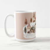 Festive: Holiday Village in the Snow Kaffeetasse (Links)
