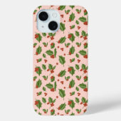 Festive Holly Berry Phone Case (Rückseite)