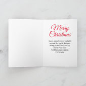 Festive Jolly Santa Merry Weihnachten (Innenseite)