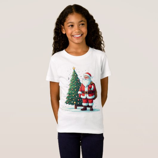 "Festive Joy: Christmas Wonderland Design" T-Shirt (Vorne ganz)