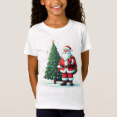 "Festive Joy: Christmas Wonderland Design" T-Shirt (Vorderseite)