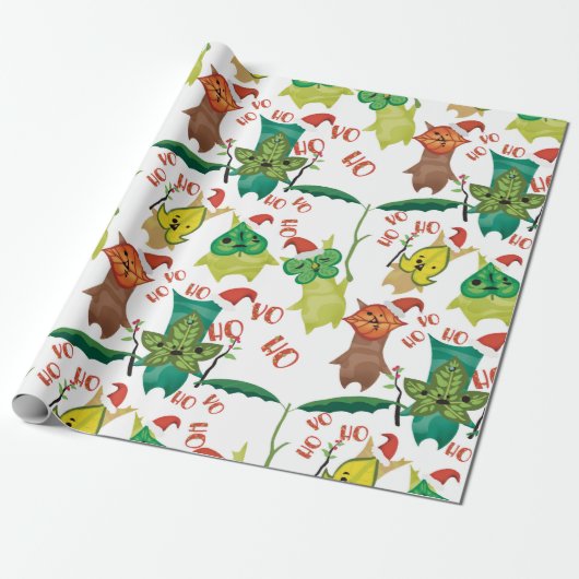 Festive Korok Santas Geschenkpapier (Ungerollt)