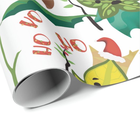 Festive Korok Santas Geschenkpapier (Rolleneckpunkt)