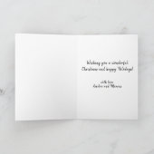 Festive Lantern Happy Merry Jolly Weihnachten (Innenseite)