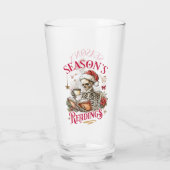 Festive Lektüre  Glas (Rückseite)