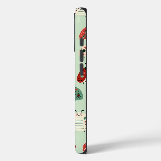 Festive Little Bugs Case-Mate iPhone Hülle (Rückseite / Links)