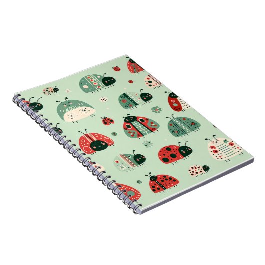 Festive Little Bugs Notizblock (Rechte Seite)