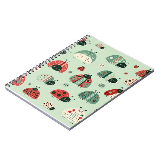 Festive Little Bugs Notizblock (Linke Seite)