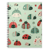 Festive Little Bugs Notizblock (Vorderseite)