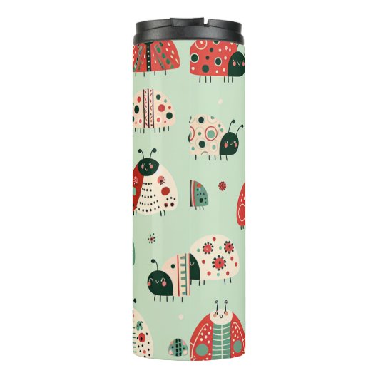 Festive Little Bugs Thermosbecher (Rückseite)
