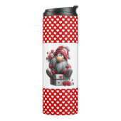 Festive Love Messenger Gnome Thermosbecher (Nach links gedreht)
