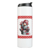 Festive Love Messenger Gnome Thermosbecher (Nach links gedreht)