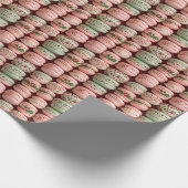 Festive Macaron-Geschenkverpackung Geschenkpapier (Ecke)