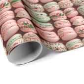 Festive Macaron-Geschenkverpackung Geschenkpapier (Rolleneckpunkt)