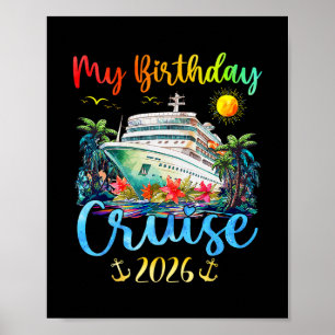 Festive Mein Geburtstag Kreuzfahrtschiff Party 202 Poster
