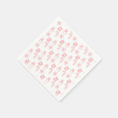 Festive Merry Christmas Napkin Serviette (Ecke)