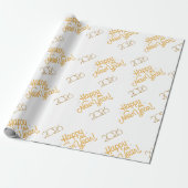 Festive New Year Gift Wrap for Celebrations Geschenkpapier (Ungerollt)