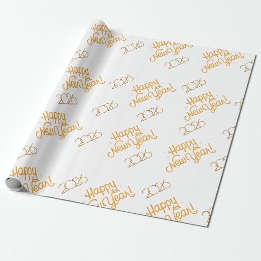 Festive New Year Gift Wrap for Celebrations Geschenkpapier (Ungerollt)