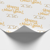 Festive New Year Gift Wrap for Celebrations Geschenkpapier (Ecke)
