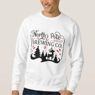 Festive North Pole Brewing Company Sweatshirt