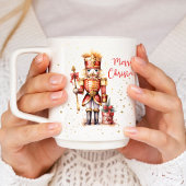 Festive Nutcracker Frohe Weihnachten Zweifarbige Tasse