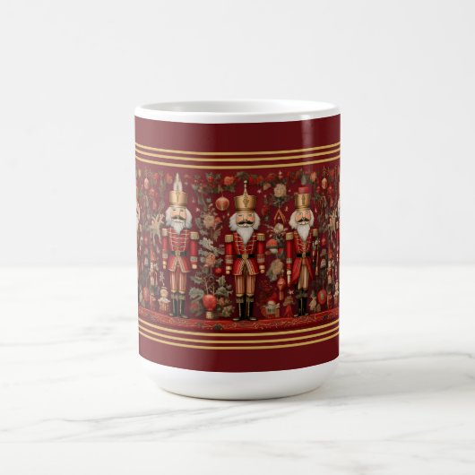 Festive Nutcracker Holiday Mug Kaffeetasse (Mittel)