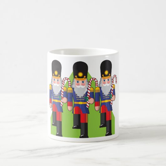 Festive Nutcracker Soldiers mit Candy Canes Kaffeetasse (Mittel)