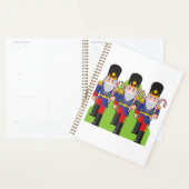 Festive Nutcracker Soldiers mit Candy Canes Planer (Anzeige)