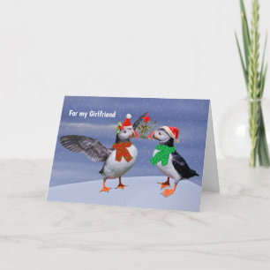 Festive-Papageientaucher-Karte FREUNDIN Karte