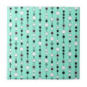 Festive pattern with string beads and jewelry star fliese (Vorderseite)