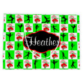 FESTIVE PERSONALISIERT SKATEN GIFT BAG GROßE GESCHENKTÜTE (Rückseite)