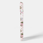 Festive Pink Ornament Phone Case (Rückseite / Links)