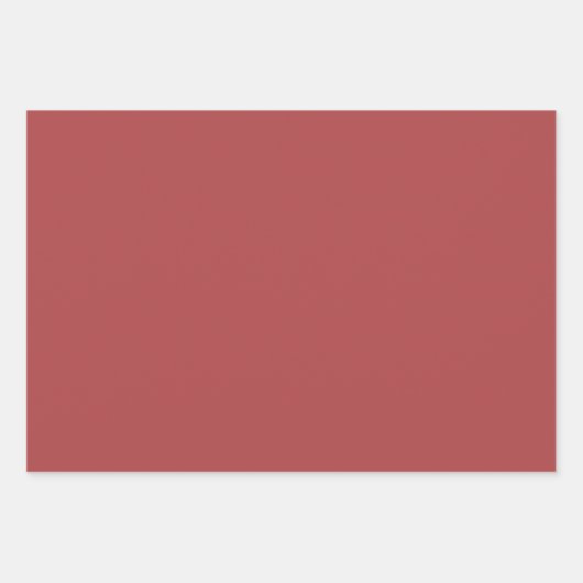 Festive Plaid Red Cream And Green Christmas Geschenkpapier Set (Vorderseite 3)