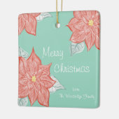 Festive Poinsettia Ornament (Links)