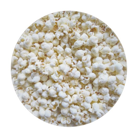 Festive Popcorn Texture Fotografy Decor Schneidebrett (Vorderseite)