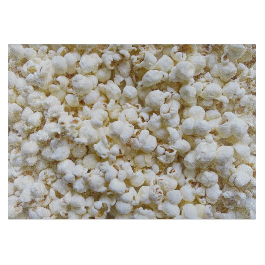 Festive Popcorn Texture Fotografy Decor Schneidebrett (Vorderseite)