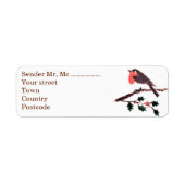 Festive Robin und Holly (Vorne)