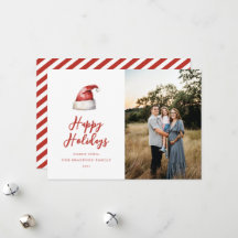 Festive Santa Hat Photo