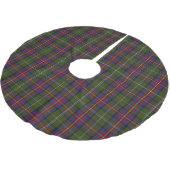 Festive Scottish Hargis Kariert Tree Skirt Polyester Weihnachtsbaumdecke (Schrägansicht)