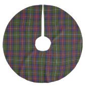 Festive Scottish Hargis Kariert Tree Skirt Polyester Weihnachtsbaumdecke (Vorderseite)