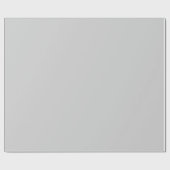 Festive Silver Glow Christmas Gift Geschenkpapier (Flach)