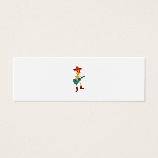 Festive Skeleton Guitar Player (Vorderseite)