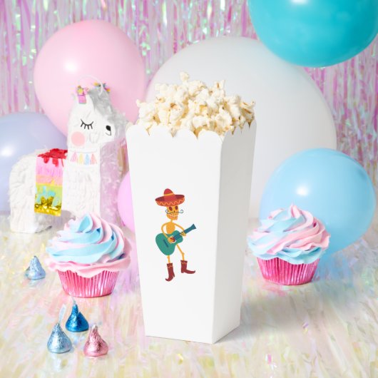 Festive Skeleton Guitar Player Geschenkschachtel (Party)