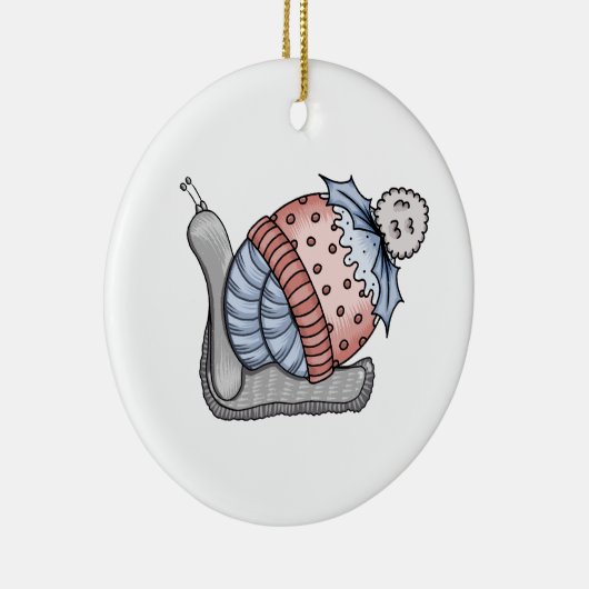 Festive snail keramik ornament (Rechts)