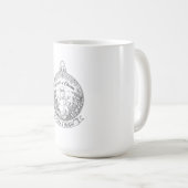 Festive Snowman T-Shirt Kaffeetasse (VorderseiteRechts)