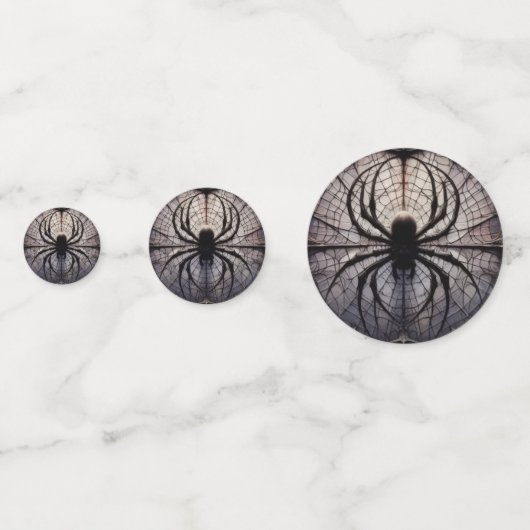 Festive Spider Konfetti (Vorderseiten)